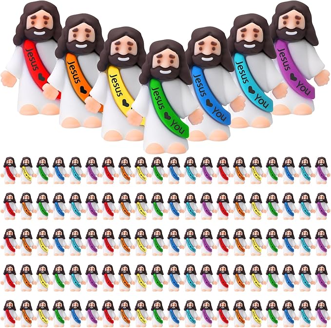 Mixed-color Little Jesus Figurines product photo 4