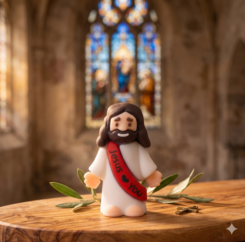 Little Jesus Figurines color and product detail photo 1
