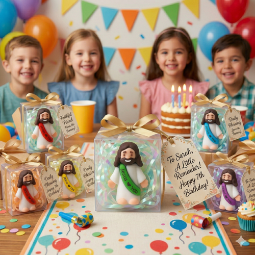 Mixed-color Little Jesus Figurines product photo 2