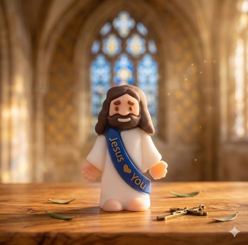 Little Jesus Figurines color and product detail photo 2